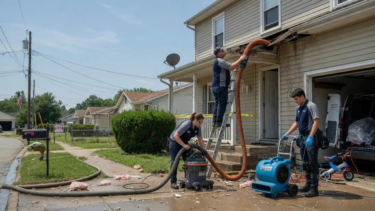 Water Damage Restoration in Fifty Six, AR near me